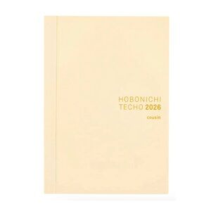 2026 A5 Hobonichi Techo Cousin - English
